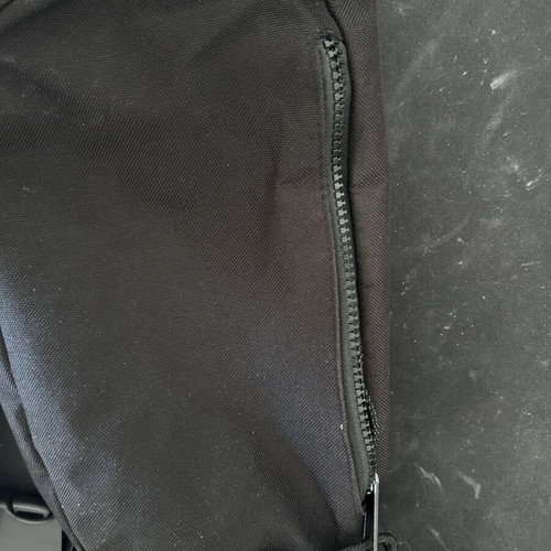 Waist bag black banana used, like new