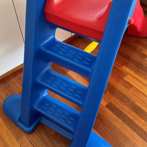 Little Tikes slide used, sturdy construction, folds for space saving
