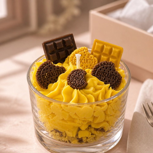 Soy Wax Candle with Chocolate Scent
