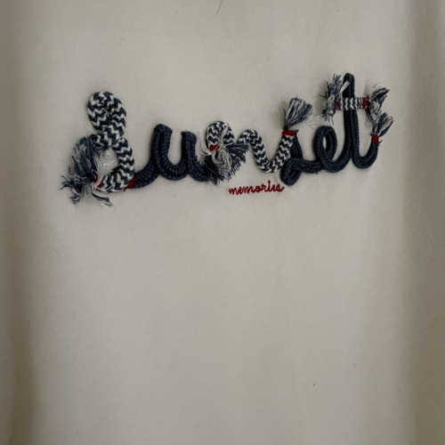 Mayoral children's blouse white with sunset embroidery like new