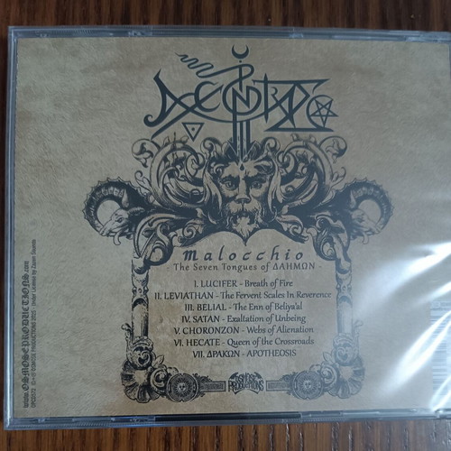 Acherontas Malocchio CD new, black metal