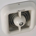 Bathroom fan used with adjustable timer