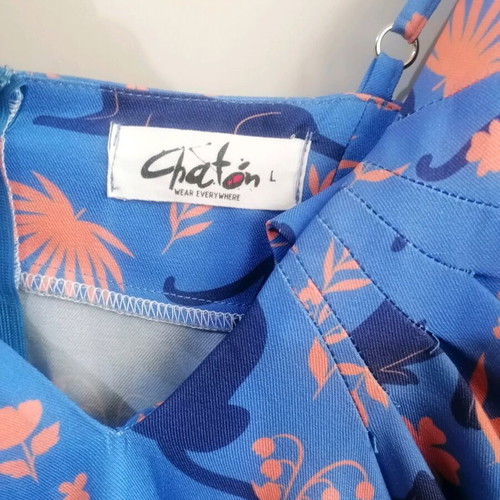 Chaton long dress like new, multicolor, size L