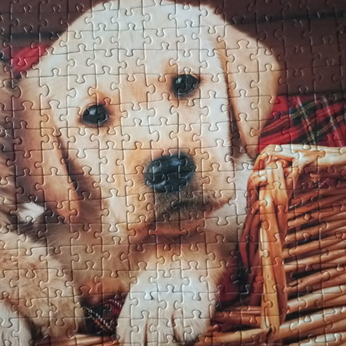Puzzle 500 pieces used without box