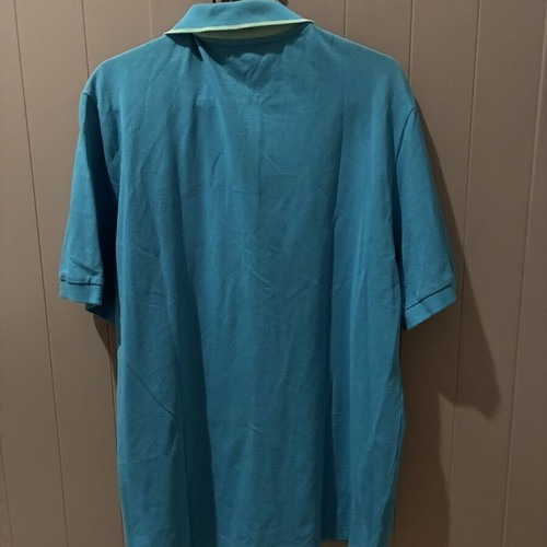 Versace Collection men's polo shirt light blue XL like new