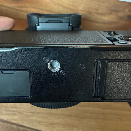 Fujifilm X-T4 camera used with accessories