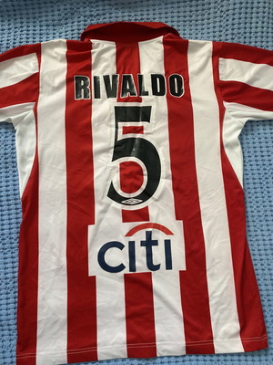 Αυθεντική φανέλα Rivaldo Ολυμπιακός 2004 σαν καινούργια