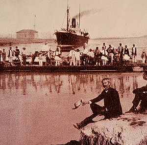 3 παλιές φωτογραφίες από τον Ισθμό της Κορίνθου!!!