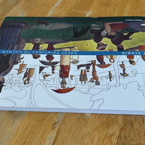 Great Paintings to Colour In like new