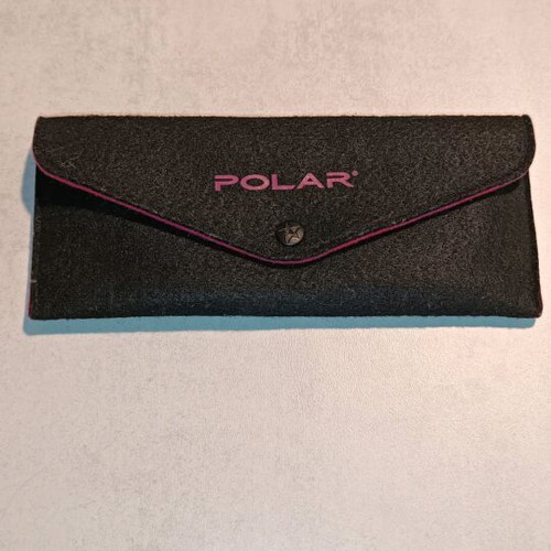 Polar glasses case like new, black and pink