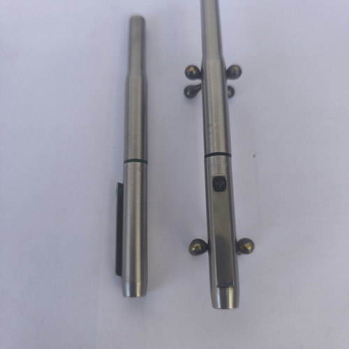 Parker 25 set rollerball made in England, used, stainless steel