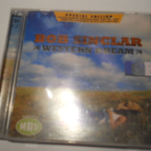Bob Sinclar Western Dream Special Edition CD album and DVD used, electronic