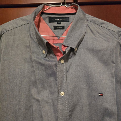 Tommy Hilfiger dress shirt, gray, XL