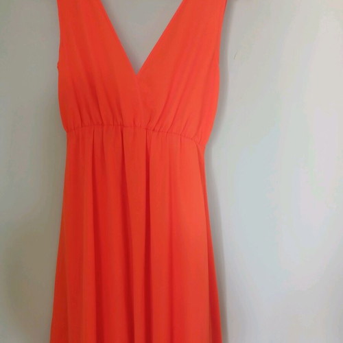 Lavand dress new, summer style, size M, orange