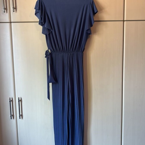 Women's one-piece jumpsuit size M, like new, blue