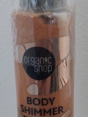 Organic Shop Body Shimmer Dry Oil Gold Jojoba & Shea new, 100ml