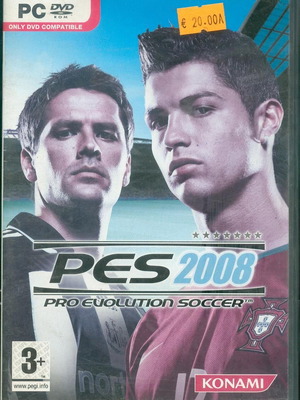 Pro evolution soccer 2008 μεταχειρισμένο PC παιχνίδι