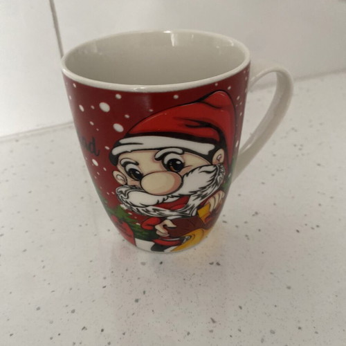 Christmas ceramic mug with Santa Claus, like new