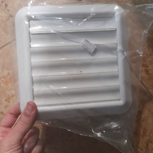 Ventilation louver for pipe Φ100 & Φ125 Delta new