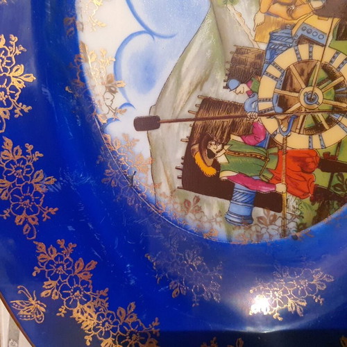 Limoges 22K platters like new, vintage pieces