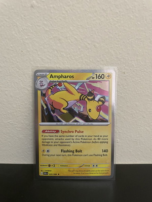 Ampharos 029/086 Pokémon card like new