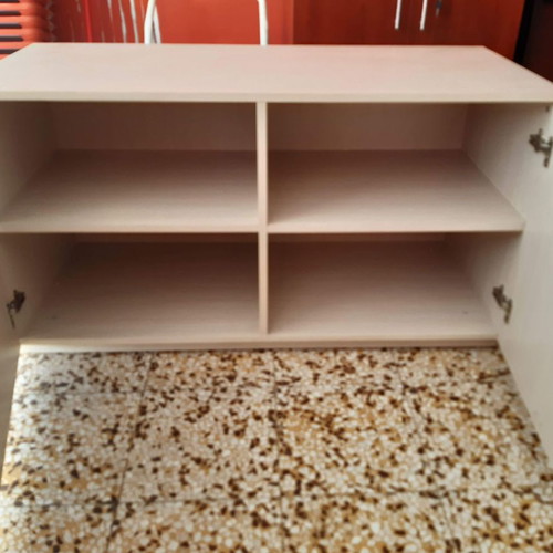 Beige cabinet (buffet) used in excellent condition