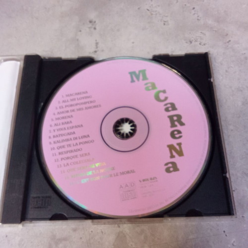 Macarena Latin CD used, 1990s dance hits