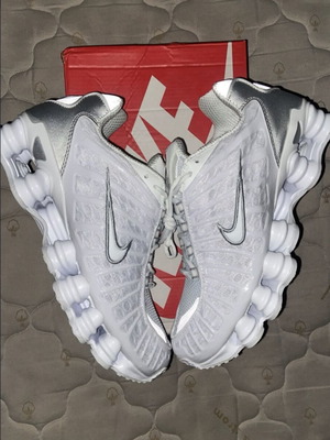 Nike Shox TL white sneakers
