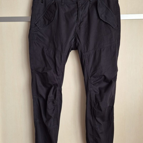 G-Star Raw Rovic DC Tapered Cuffed Cargo Jogger pants used, black, size M