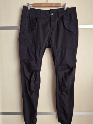 G-Star Raw Rovic DC Tapered Cuffed Cargo Jogger pants used, black, size M