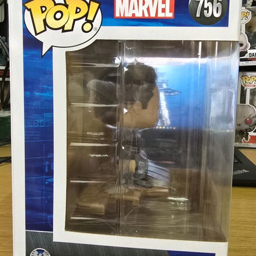 Funko Pop Avengers Deluxe #756 Victory Shawarma Tony Stark like new