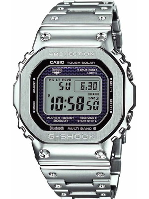 Casio G-Shock Tough Solar Bluetooth watch, silver, men's