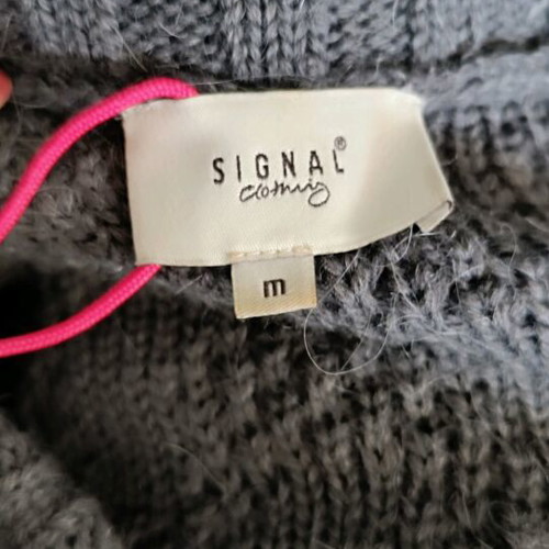 Signal wool cardigan like new, multicolor, alpaca blend