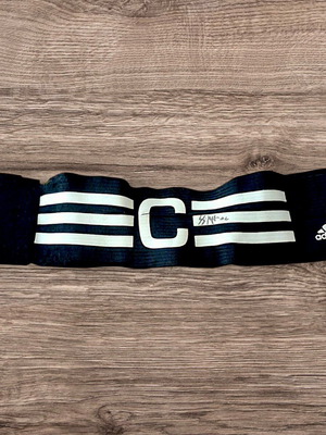 Gianluigi Buffon Adidas captain armband with autograph like new