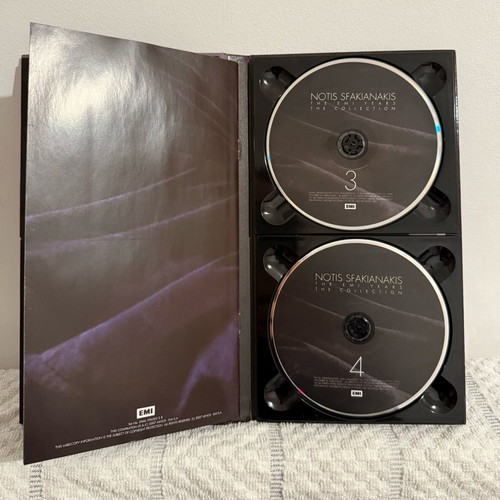 Notis Sfakianakis The Emi Years The Collection music CD set like new, laiko