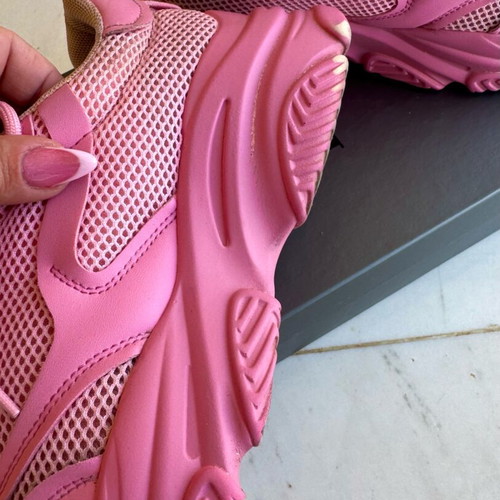 Renato Garini sneakers used, pastel pink, size 40