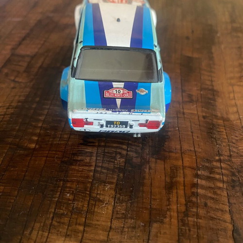 Fiat 131 Abarth Rally toy car like new