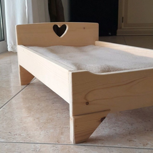 Handmade wooden bed new without chemical varnishes