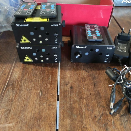 BeamZ Laser Arcux RGB laser effect, like new