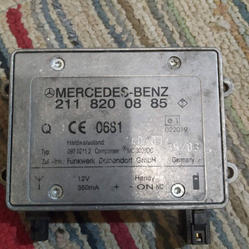 Bluetooth module for Mercedes-Benz A2118200885 used
