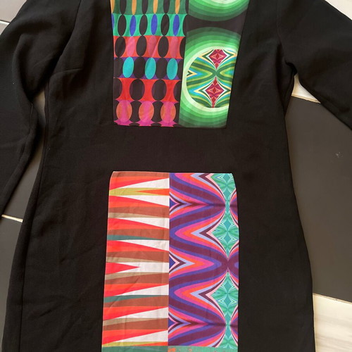 Desigual women's dress like new, colorful