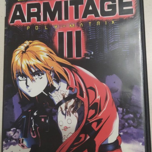 Armitage III Poly Matrix DVD anime Elizabeth Berkley with Greek subtitles