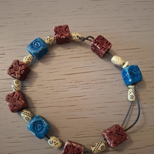 Beads used with carving