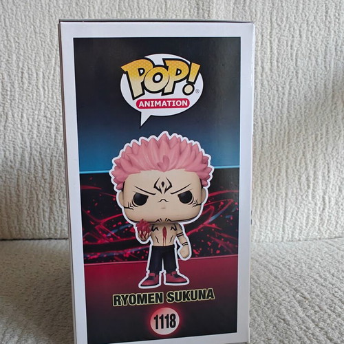 Funko Pop Jujutsu Kaisen Ryomen Sukuna 1118 Special Edition with Protector new