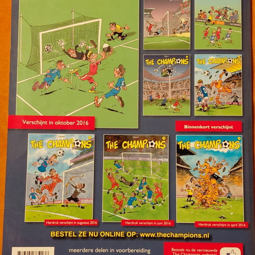 The Champions football comic book by Gürsel