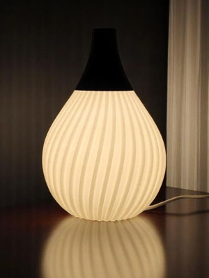 3D Printed Pear Glow Table Lamp new with USB