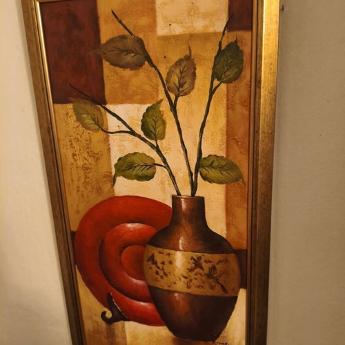 Vintage framed paintings like new, set