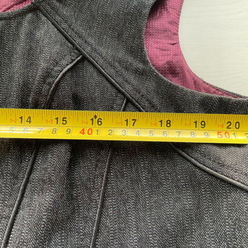 Next ladies suit size 46 like new, black and grey