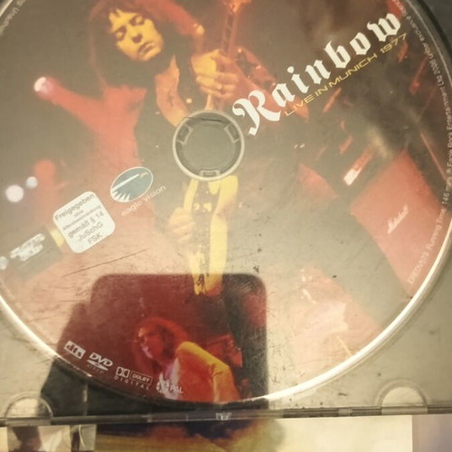 Rainbow DVD and CD used, Live in Munich 1977 and The Very Best Of