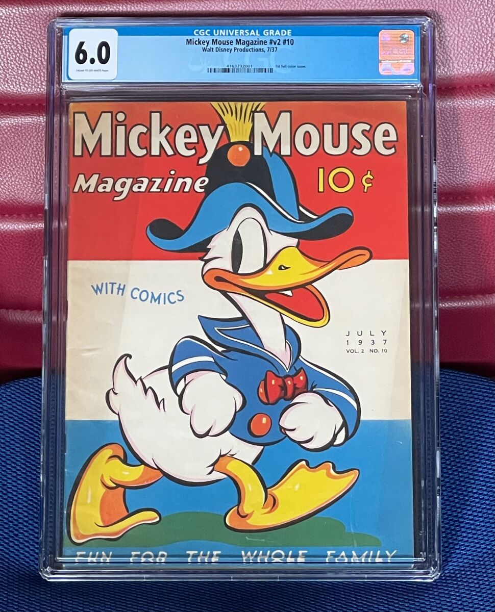 Mickey Mouse Magazine #V2 #10 used,… - € 750,00 - Vendora.cy